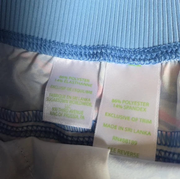 Lilly Pulitzer Luxletic Run Around Pants Medium - Picture 5 of 5